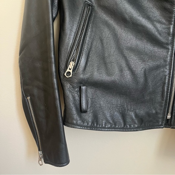 Madewell Ultimate Leather Motorcyle Jacket (size small) - Picture 6 of 6